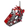 Microheli Aluminum/Carbon Fiber Main Frame (RED) - Blade 150 S view 1