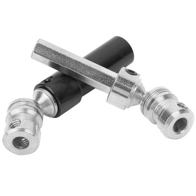 1/12 CVD Rear Drive Shaft Metal Vehicle Parts Compatible with 12428 12423 RC Model Car Accessory (Black)
