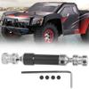 1/12 CVD Rear Drive Shaft Metal Vehicle Parts Compatible with 12428 12423 RC Model Car Accessory (Black) view 4
