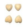 10pcs Natural 40mm Unfinished Wood Hearts Beads with Holes Eco-Friendly Wooden Handing Materials DIY Beading Craft Accessories (40mm 10pcs) view 1
