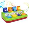 Playkidz Baby Pop Up Toy, Toddler Music Cause & Effect Toys, Interactive Animal Sounds, 10 Month Old Baby -1 Year Old boy & Girl view 1