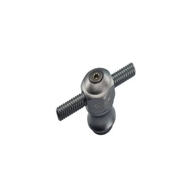 GPM 1Pc Set Upgrades Aluminium Spare Tire Locking for 1/10 Baja Rey Desert Truck (LOS03008) RC Cars (Gray)