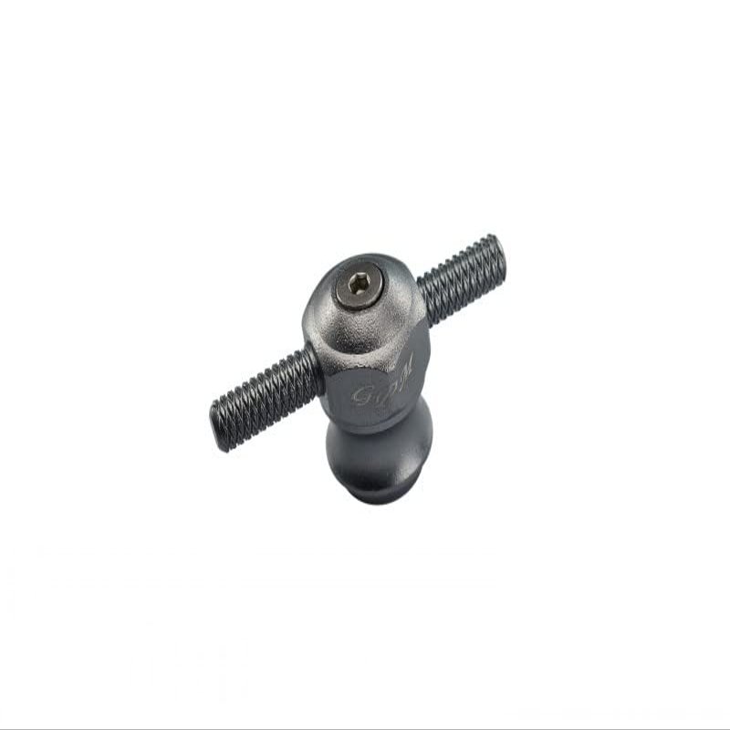 GPM 1Pc Set Upgrades Aluminium Spare Tire Locking for 1/10 Baja Rey Desert Truck (LOS03008) RC Cars (Gray)