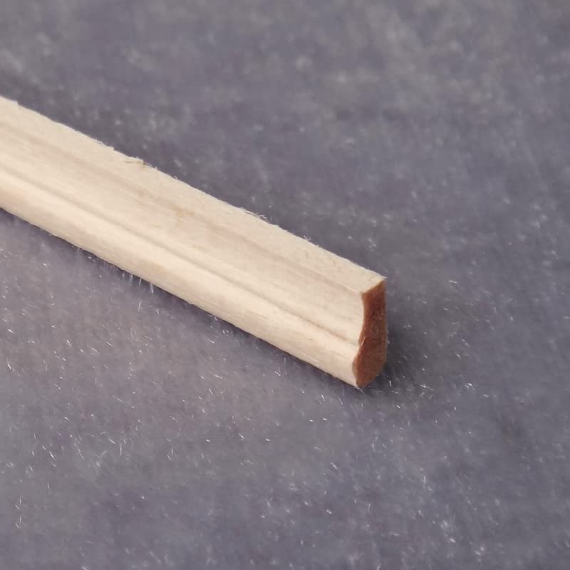 1/12 Scale Dollhouse Miniatures Window Door Wood Finishing Trim ; L 30cm, W 0.7cm *10 Pieces
