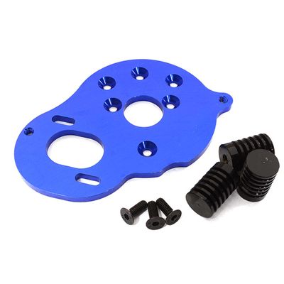 Integy Billet Machined Motor Plate w/Heatsinks for Element RC 1/10 Enduro Sendero
