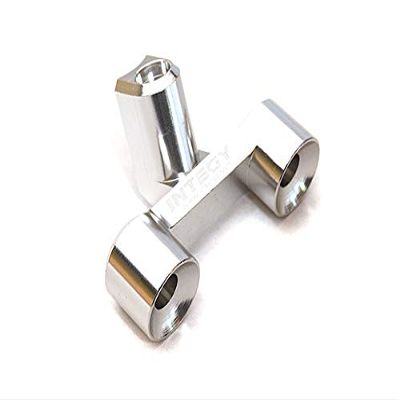 Billet Machined Silver LED Light Housing for Tamiya T3-01 Dancing Rider