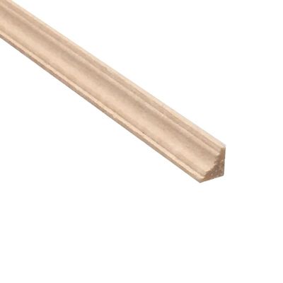 1/12 Dollhouse Miniature Origin Wood Finishing Corner Trims; L 30cm, W 0.5cm * 10 Pieces