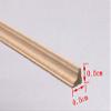 1/12 Dollhouse Miniature Origin Wood Finishing Corner Trims; L 30cm, W 0.5cm * 10 Pieces view 2