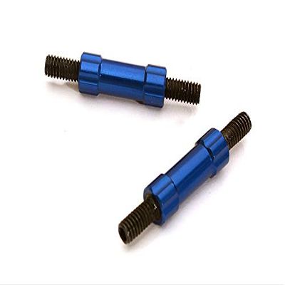 Integy Billet Machined 20mm Aluminum Linkages (2) M4 Threaded for 1/10 Scale Crawler