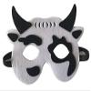 3 Piece Felt masks animal Halloween masks Dress-Up party accessory Parent-child game(Cow) view 4