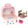 Lil Woodzeez  Bunk Beds Playset  Travel Toy  Compact Travel Suitcase  Dollhouse Furnitures & Accessories Included  Pretend Play for 3+ Years view 1