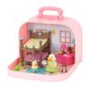 Lil Woodzeez  Bunk Beds Playset  Travel Toy  Compact Travel Suitcase  Dollhouse Furnitures & Accessories Included  Pretend Play for 3+ Years view 3