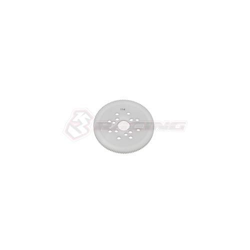 64 Pitch Spur Gear 114T Ver.2 / 3Racing / 3RAC-SG64114/V2