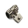 Billet Machined Grey Rear Gearbox Mount for Tamiya T3-01 Dancing Rider view 1
