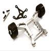 Silver Machined Aluminum Wheelie Bar for Arrma 1/10 Scale Granite 4X4 3S BLX view 1