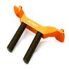 Machined Rear Body Mount for Arrma 1/10 Granite Voltage 2WD Mega Truck - Orange view 1