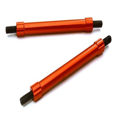 Integy Billet Machined 65mm Aluminum Linkages (2) M4 Threaded for 1/10 Scale Crawler
