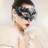 Coddsmz Couple Masquerade Mask Set Venetian Party Mask Mardi Gras Mask Halloween Costume Mask Fancy Dress Mask for Women Men view 2