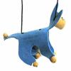 Marionette Puppet Wood Children Felt Kalle Fux Wooden Toys Cat Blue view 3