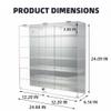 Display Case for 1:24 - 1:18 Scale Diecast Toy Model Cars Hot Wheels Storage Showcase, 98% UV Protection, 4mm Thick Acrylic (Clear 1:18 Scale - 12 Slots) view 2
