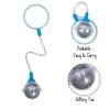 KESS Ice Hopper (Colors Will Vary) - Glitter Filled Hopper Ball - Fun Way to be Active - Aids in Coordination view 2