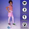 KESS Ice Hopper (Colors Will Vary) - Glitter Filled Hopper Ball - Fun Way to be Active - Aids in Coordination view 3