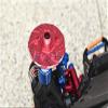 GPM for Arrma 1/7 Infraction 6S BLX/Infraction V2 6S BLX Upgrade Parts Aluminum +6mm Hex with Brake Disk with Silver Lining - 2Pc Set Black view 2