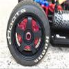 GPM for Arrma 1/7 Infraction 6S BLX/Infraction V2 6S BLX Upgrade Parts Aluminum +6mm Hex with Brake Disk with Silver Lining - 2Pc Set Blue view 4
