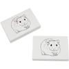 Azeeda 2 x 45mm 'Hamster' Erasers/Rubbers (ER00022920) view 1