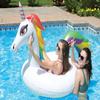 Poolmaster Unicorn Inflatable Swimming Pool Party Float (48 Inch), White/Rainbow view 3