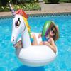 Poolmaster Unicorn Inflatable Swimming Pool Party Float (48 Inch), White/Rainbow view 4