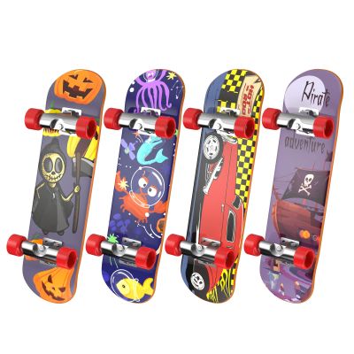 TIME4DEALS 4 PCS Finger Professional Finger Boards Mini Skateboard Fingerboards for Creative Fingertips Movement, Skateboard Educational Party Favors Novelty