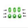 GPM For Traxxas TRX-6 Merc-Benz G63 (88096-4) Aluminum Hex Adapters 6mm Thick - 12Pc Set Green view 1