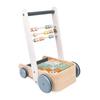 Janod Sweet Cocoon ABC Block Cart Push Toy with 20 ABC Blocks - Ages 1+ - J04408 view 1