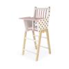 Janod Candy Chic Highchair  Wooden Baby Doll Chair - Ages 3+ - J05888 view 2