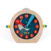 Janod Learn to Tell Time - Wooden Educational Teaching Clock - Ages 5+ - J05076 view 2