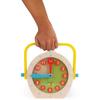 Janod Learn to Tell Time - Wooden Educational Teaching Clock - Ages 5+ - J05076 view 4