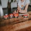 Janod Story Box - Firefighter Train - 6 Piece Set - Ages 3+ J08590 view 2