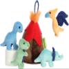 Aurora Ebba Engaging Baby Talk My Dinosaur Friends Baby Stuffed Animal - Sensory Delight - Interactive Learning - Multicolor 6 Inches view 4