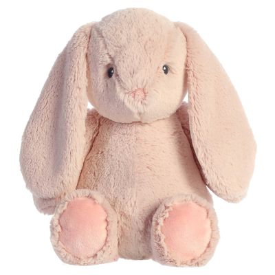 Aurora Playful Dewey Bunny Baby Stuffed Animal - Soft & Cuddly Toy - Imaginative Play - Rose 10 Inches