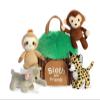 Aurora Engaging Baby Talk Sloth and Friends Baby Stuffed Animal - A Fun Playset for Sensory Engagement and Play - for Babies and New Parents - Multicolor 6.5 Inches view 1