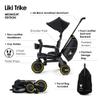 Doona Liki Trike, Midnight Edition - 5-in-1 Compact, Foldable Tricycle - Suitable for Toddlers 10 to 36 Months view 2