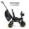 Doona Liki Trike, Midnight Edition - 5-in-1 Compact, Foldable Tricycle - Suitable for Toddlers 10 to 36 Months view 3