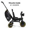Doona Liki Trike, Midnight Edition - 5-in-1 Compact, Foldable Tricycle - Suitable for Toddlers 10 to 36 Months view 4