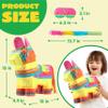 Cinco De Mayo Donkey Pinata for Kids Birthday Party, (13 x 20 x 5 in.) for Fun Fiesta Taco Party Supplies, Luau Event Photo Props, Mexican Theme Decoration, Carnivals Festivals, Taco Tuesday Event view 2