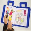 Jewish Holiday Quiet Activity Busy Book by Pockets of Learning for Toddlers and Children | Interactive Pretend Play Soft Cloth Fabric Book for Kids Travel view 2