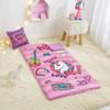 Idea Nuova JoJo Siwa 3 Piece Set with Sleeping Bag, Dec Pillow and Collapsible Storage Cube, Ages 3+,Kids view 1