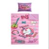 Idea Nuova JoJo Siwa 3 Piece Set with Sleeping Bag, Dec Pillow and Collapsible Storage Cube, Ages 3+,Kids view 2