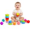 ROHSCE 10 Pack Sensory Balls for Babies & Kids, 2025, Baby Toy Ball 6-12 Months, Toddler & Infant Small Massage Soft Textured Multi Ball Set, Sensory Toys for Boys & Girls view 1