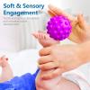 ROHSCE 10 Pack Sensory Balls for Babies & Kids, 2025, Baby Toy Ball 6-12 Months, Toddler & Infant Small Massage Soft Textured Multi Ball Set, Sensory Toys for Boys & Girls view 4